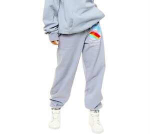 Boys Lie "My Favorite Lies" Light Blue Sweatpants, size S